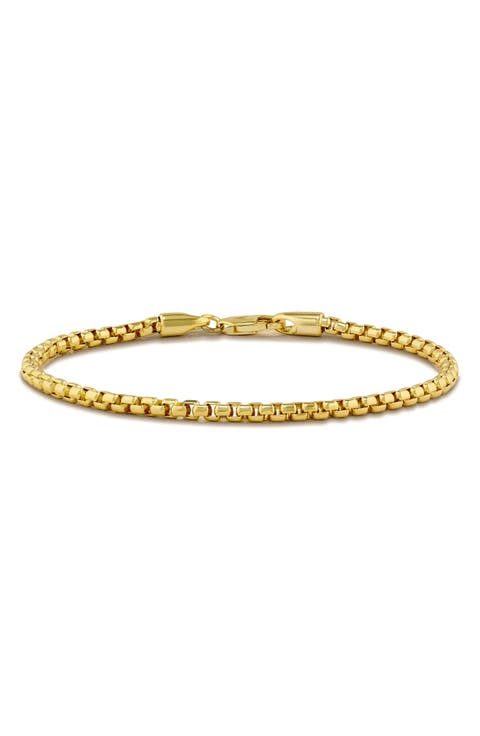 Men's Box Chain Bracelet