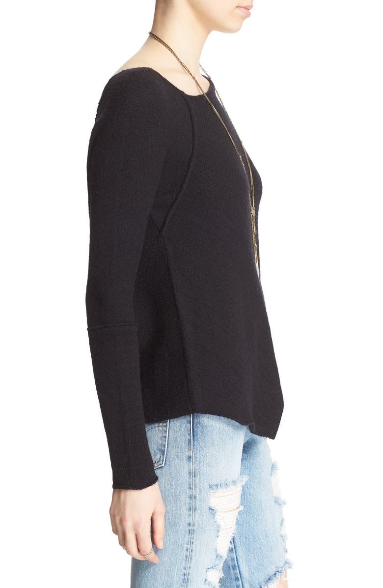 Free People 'Love and Harmony' Asymmetrical Sweater, Alternate, color, 