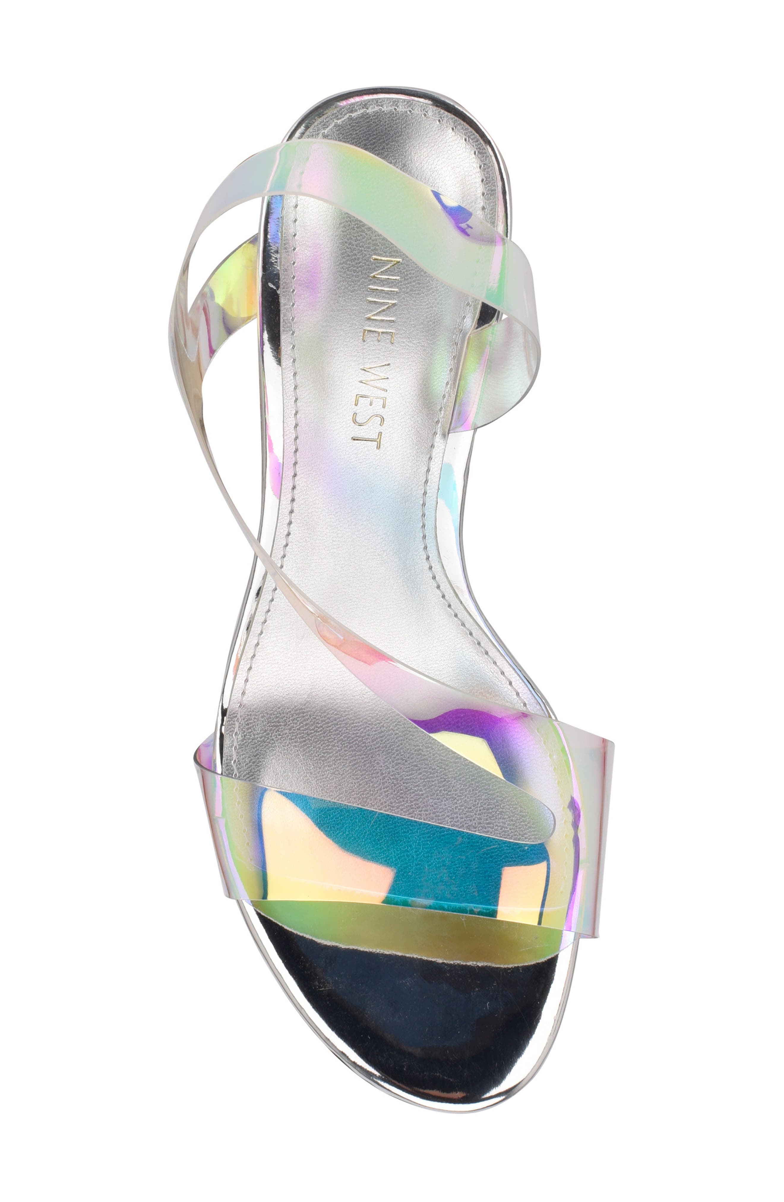 Nine West Ilene Slingback Sandal, Alternate, color, Blue Multi