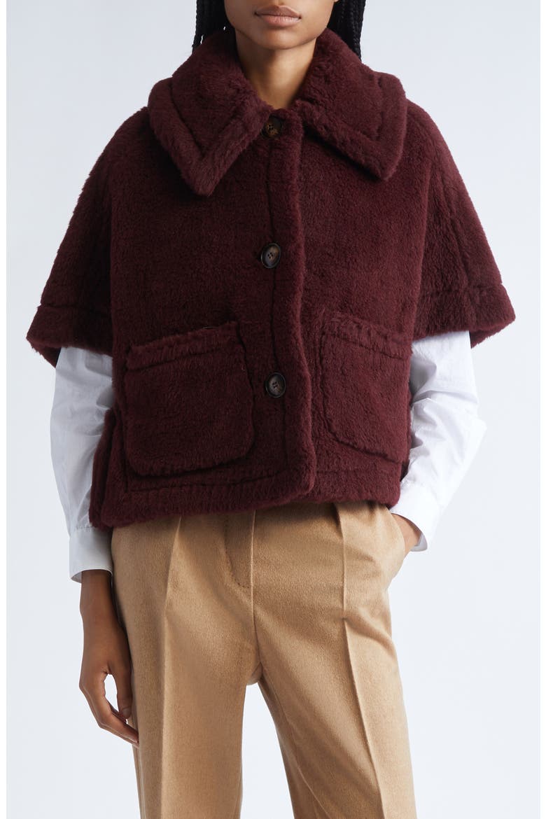 Teddy Bear Cape, Main, color, RED PURPLE