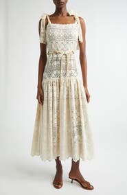 Zimmermann Indra Lace Cover-Up Sundress