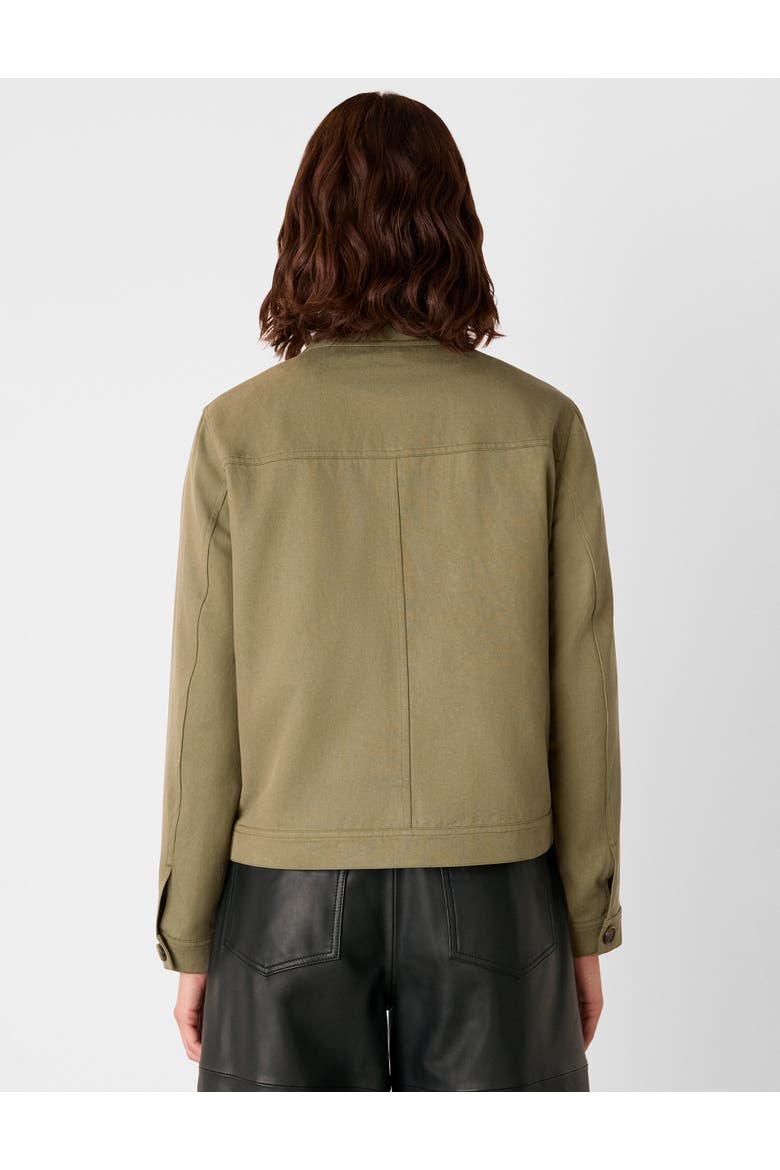Mia Pocket Detail Jacket, Alternate, color, Khaki