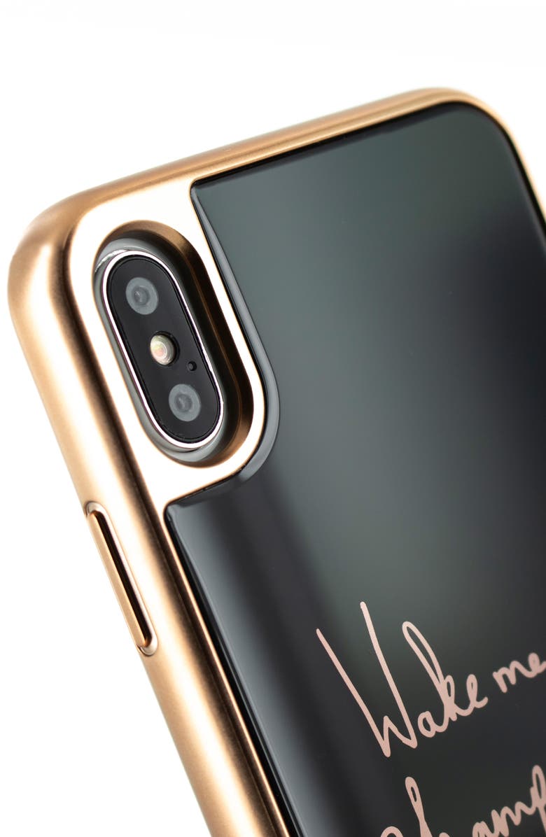 Ted Baker London Champagne iPhone X/Xs/Xs Max & XR Case, Alternate, color, 