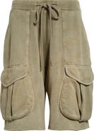R13 Relaxed Mulitpocket Sweat Shorts