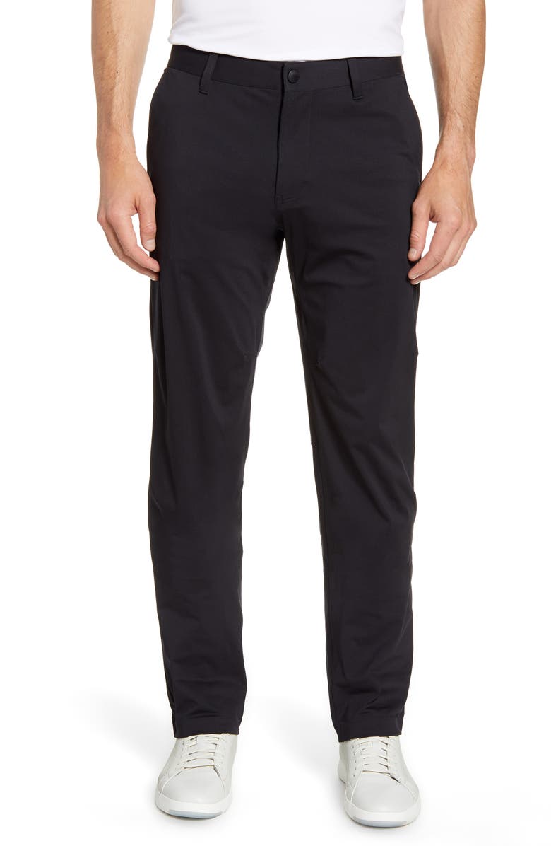 Rhone Commuter Classic Fit Pants, Main, color, Black