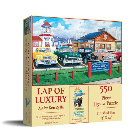 Lap of Luxury 550 piece Jigsaw Puzzle for Adults