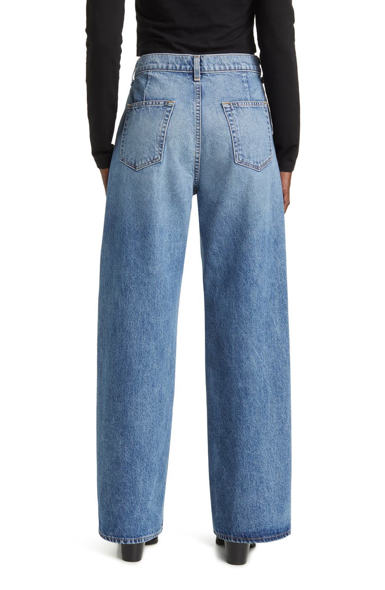 ASKK NY Relaxed Wide Leg Jeans, Alternate, color, 