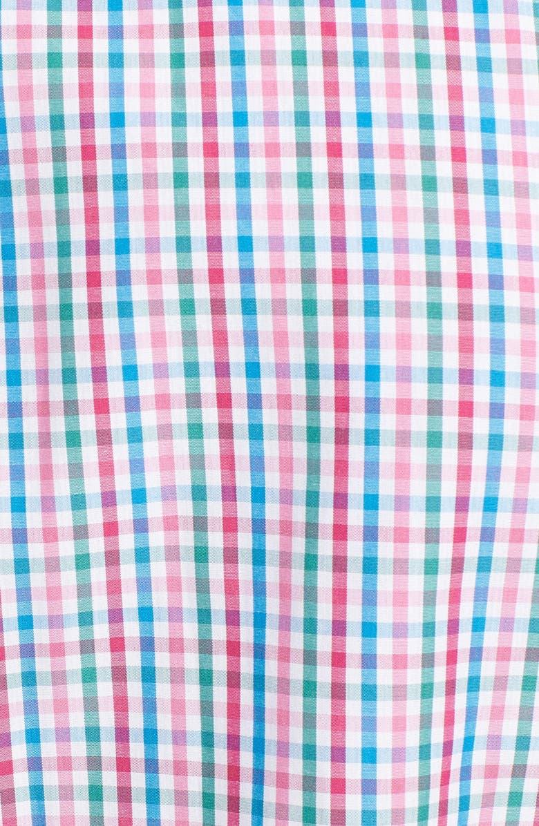 Dsquared2 Extra Trim Fit Gingham Shirt, Alternate, color, 