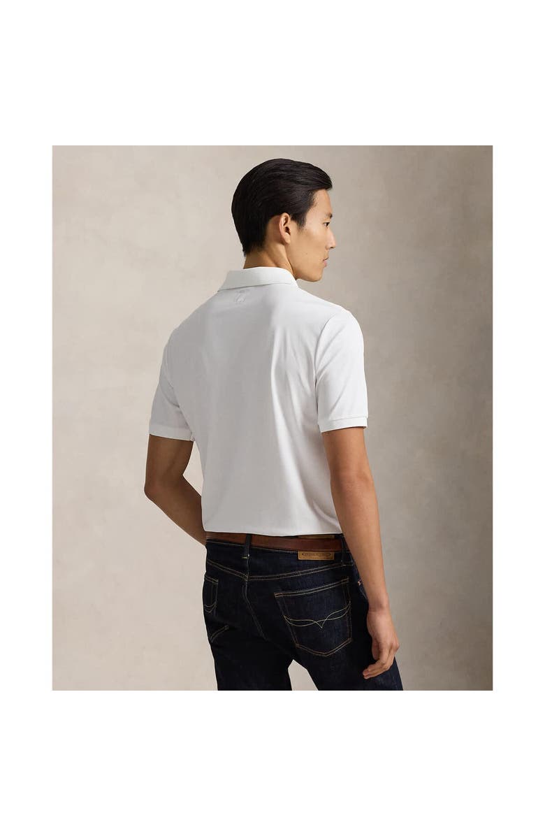 Polo Ralph Lauren Men's Polo Ralph Lauren Team USA Stretch Mesh Polo Shirt, Alternate, color, White