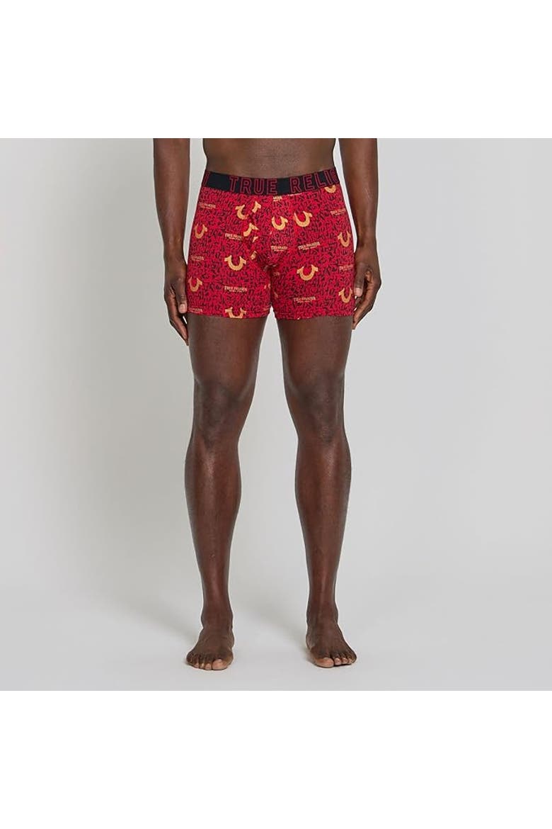 Boxer Briefs Stretch Underwear Pack of 6, Alternate, color, Red