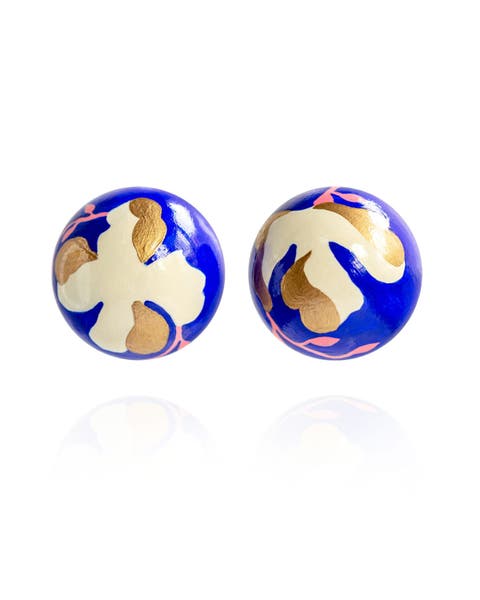 Gaia Floral Midi Earrings