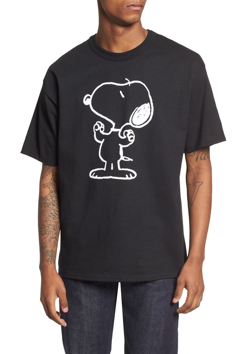 Heritage Snoopy Unisex T-Shirt (Limited Edition) (Nordstrom Exclusive), Main, color, BLACK