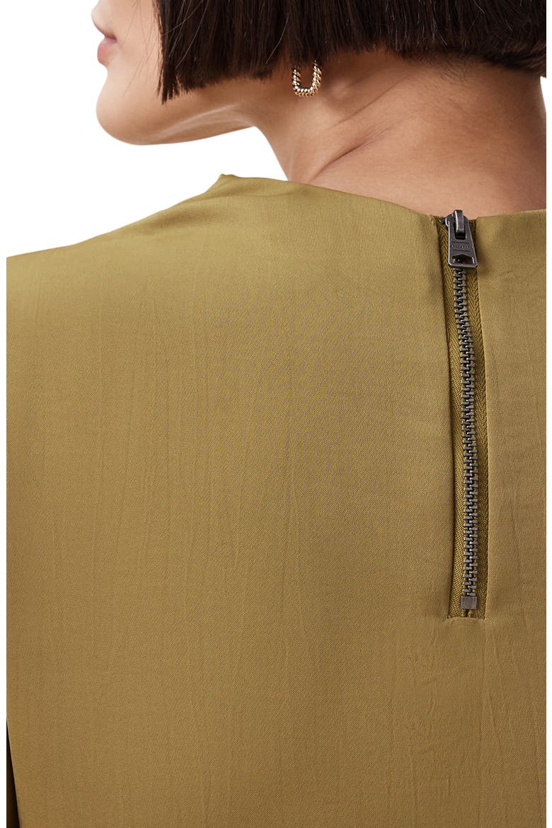 Leslie Side Ruched Top, Alternate, color, CUMIN BROWN