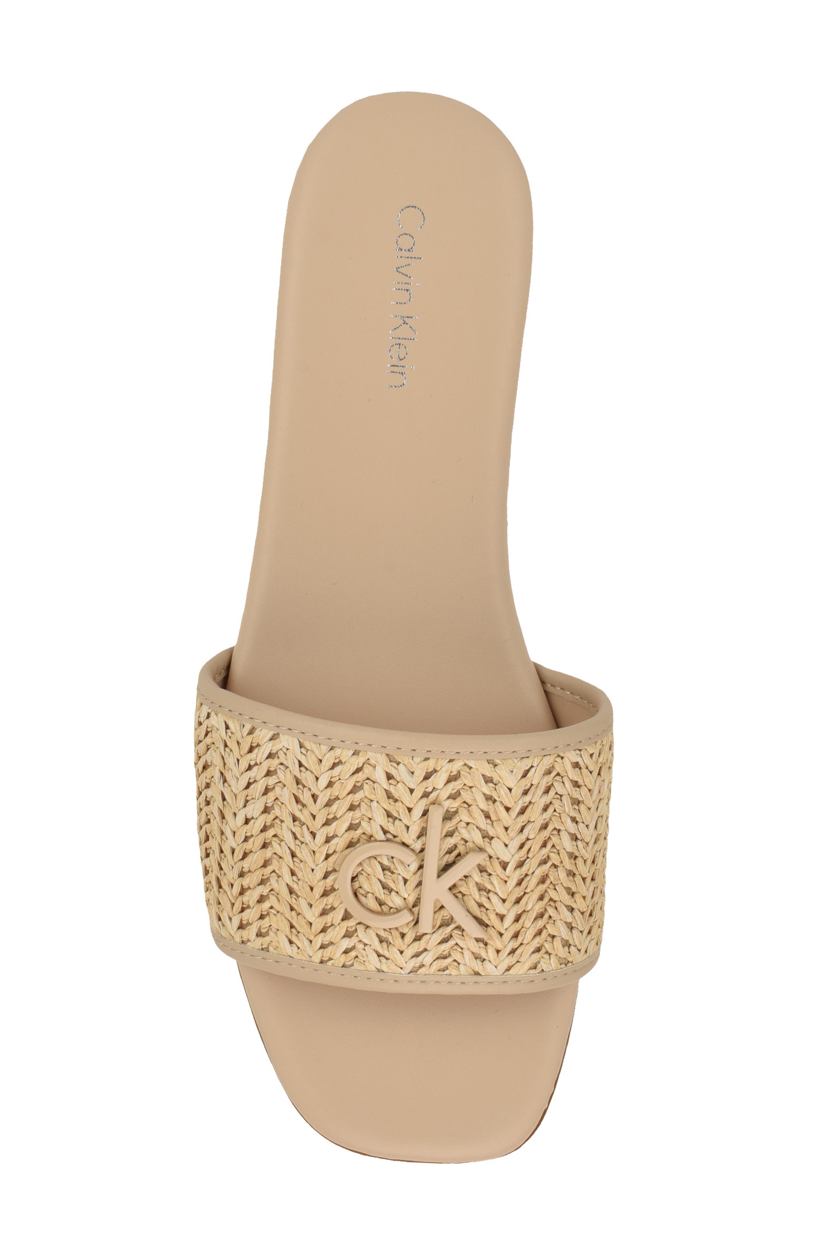 Yolla Slide Sandal, Alternate, color, NEW PARCHMENT2/NEW PARCHMENT