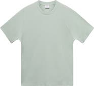 MANGO Relaxed Fit Cotton & Linen Raglan T-Shirt