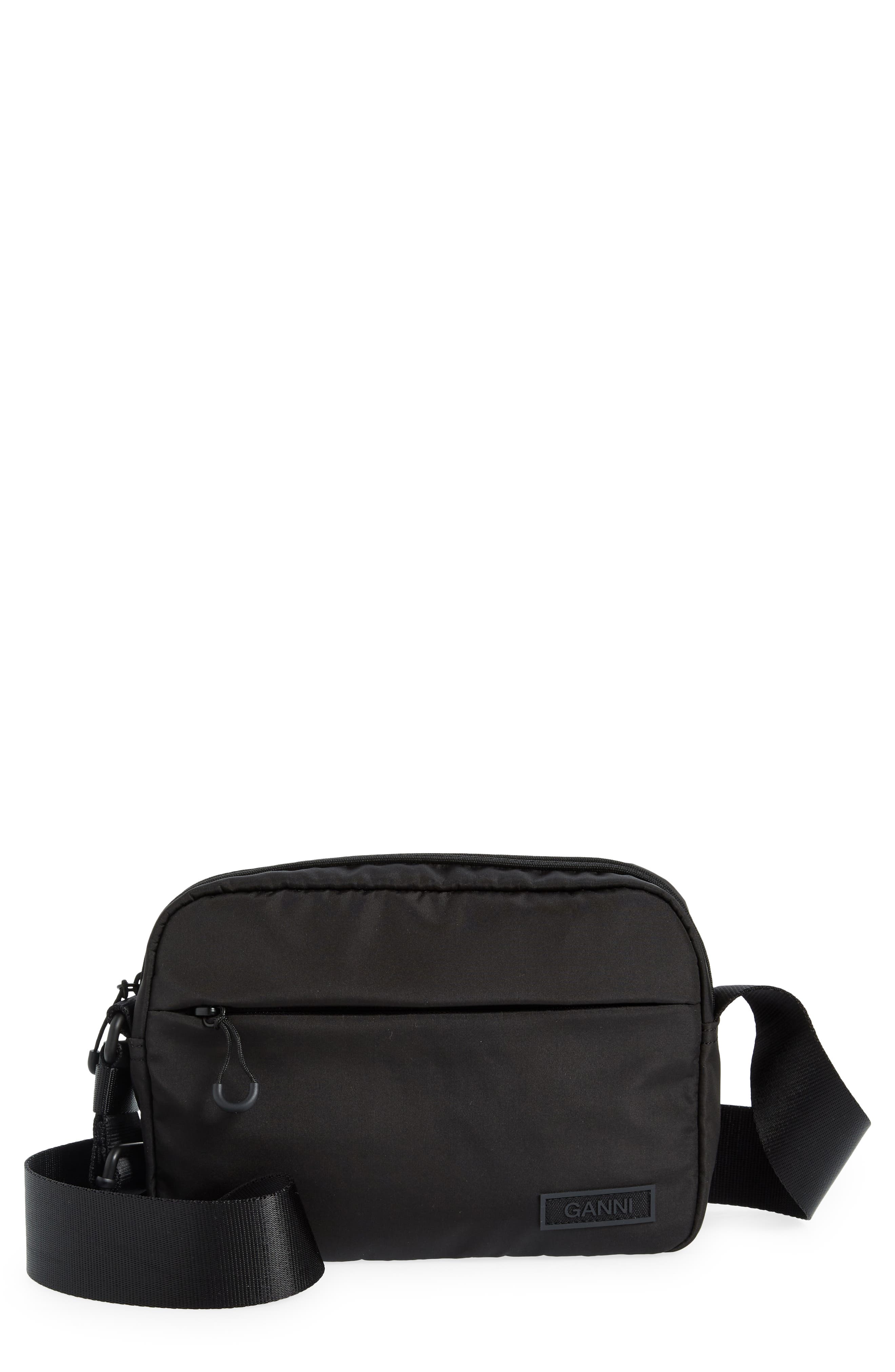 Ganni Festival Crossbody Bag, Main, color, 