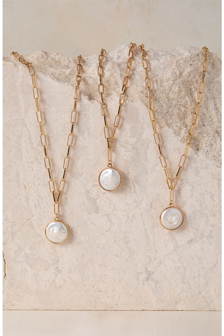 Capri Pendant Necklace, Alternate, color, GOLD