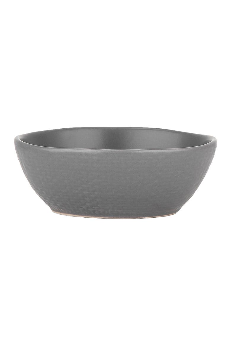 Abigael Stoneware 4-Piece Bowl Set, Alternate, color, Gray