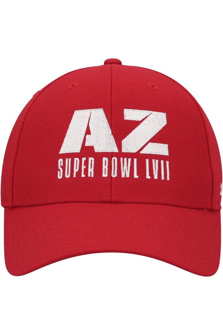 Men's '47 Red Super Bowl LVII MVP Script Adjustable Hat, Alternate, color, Red