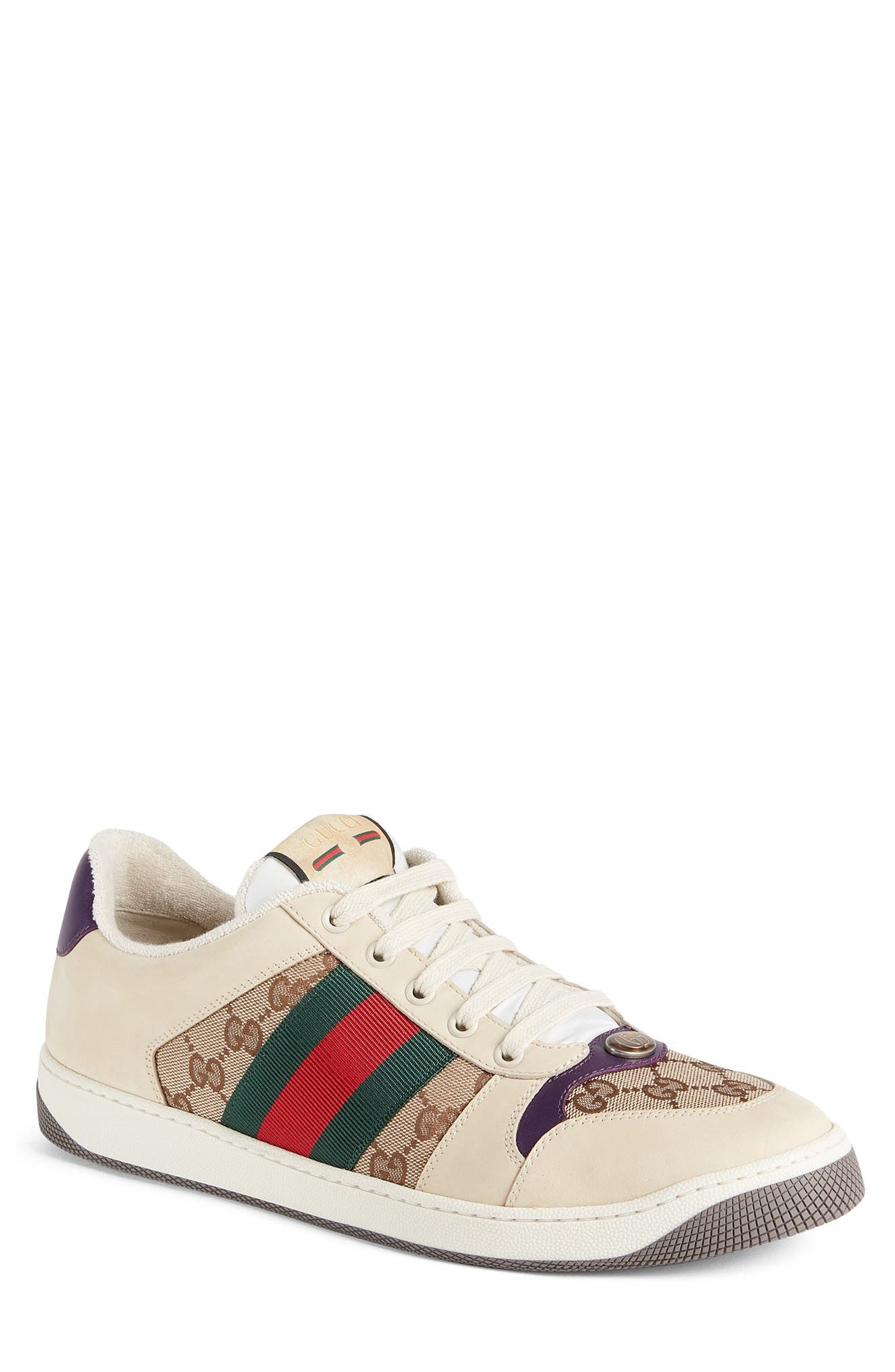 Gucci Screener Low Top Sneaker, Main, color, 