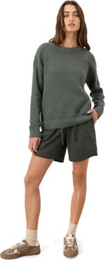 Pact Organic Cotton Stretch Poplin Short