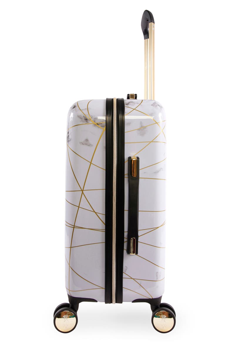Vivian Collection 21" Hardside Spinner Suitcase, Alternate, color, MARBLE WEB