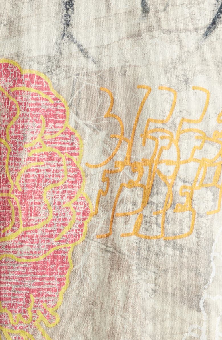 Rolling Loud Sketch Camo Graphic T-Shirt, Alternate, color, Camo