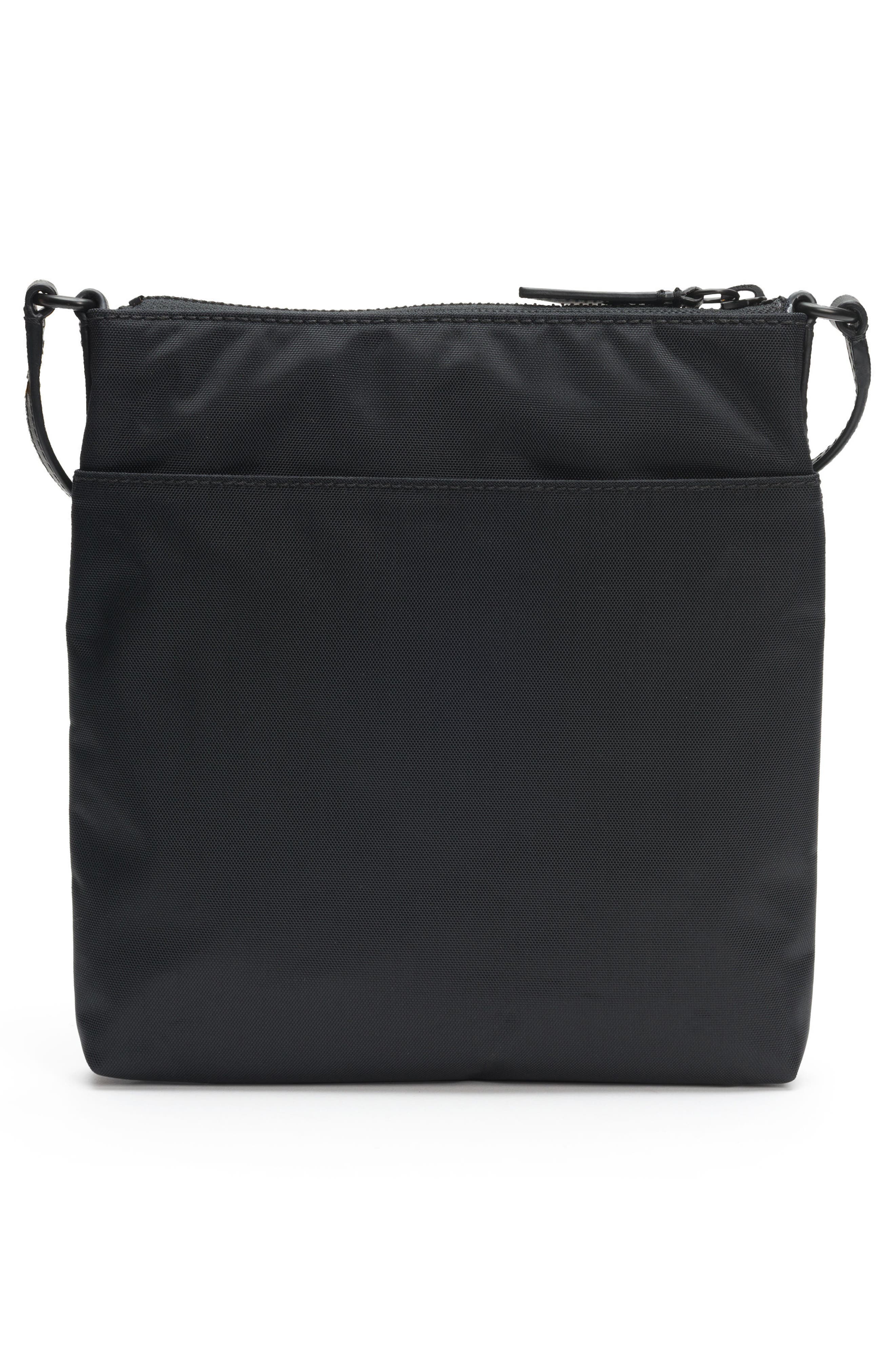 Ivy Nylon Crossbody Bag, Alternate, color, MATTE BLACK