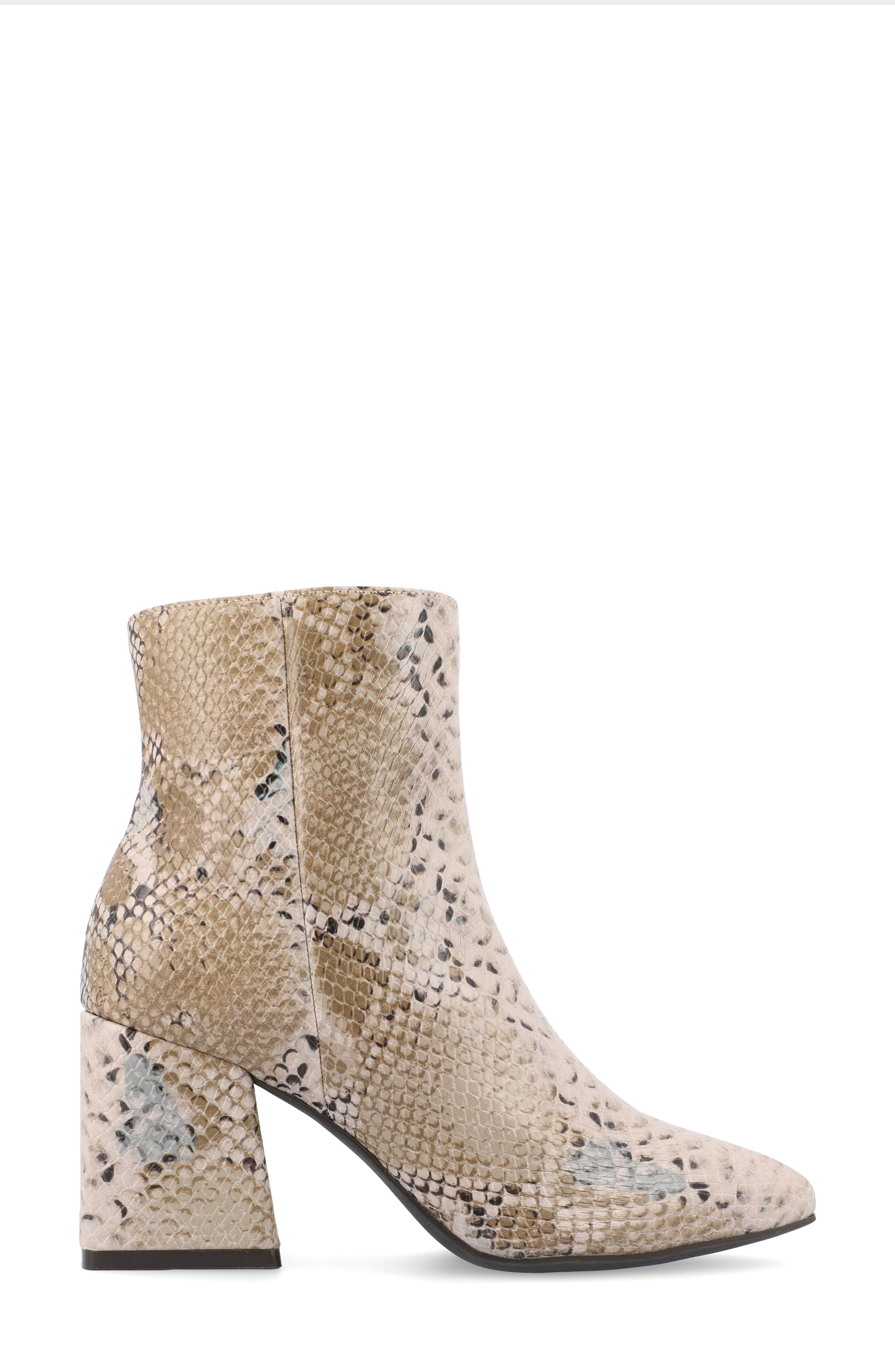 Journee Collection Sorren Boot, Alternate, color, Snake