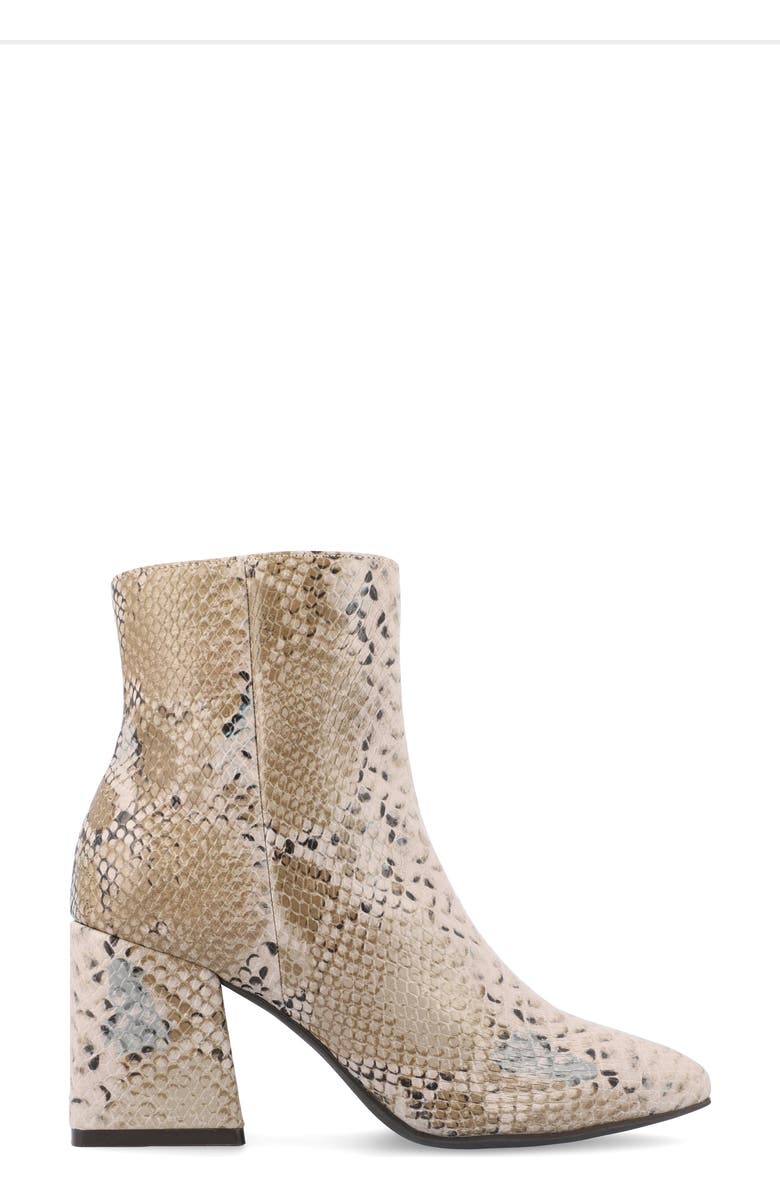 Journee Collection Sorren Boot, Alternate, color, Snake
