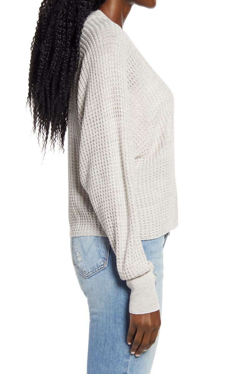 BP. Dolman Waffle Cardigan, Alternate, color,