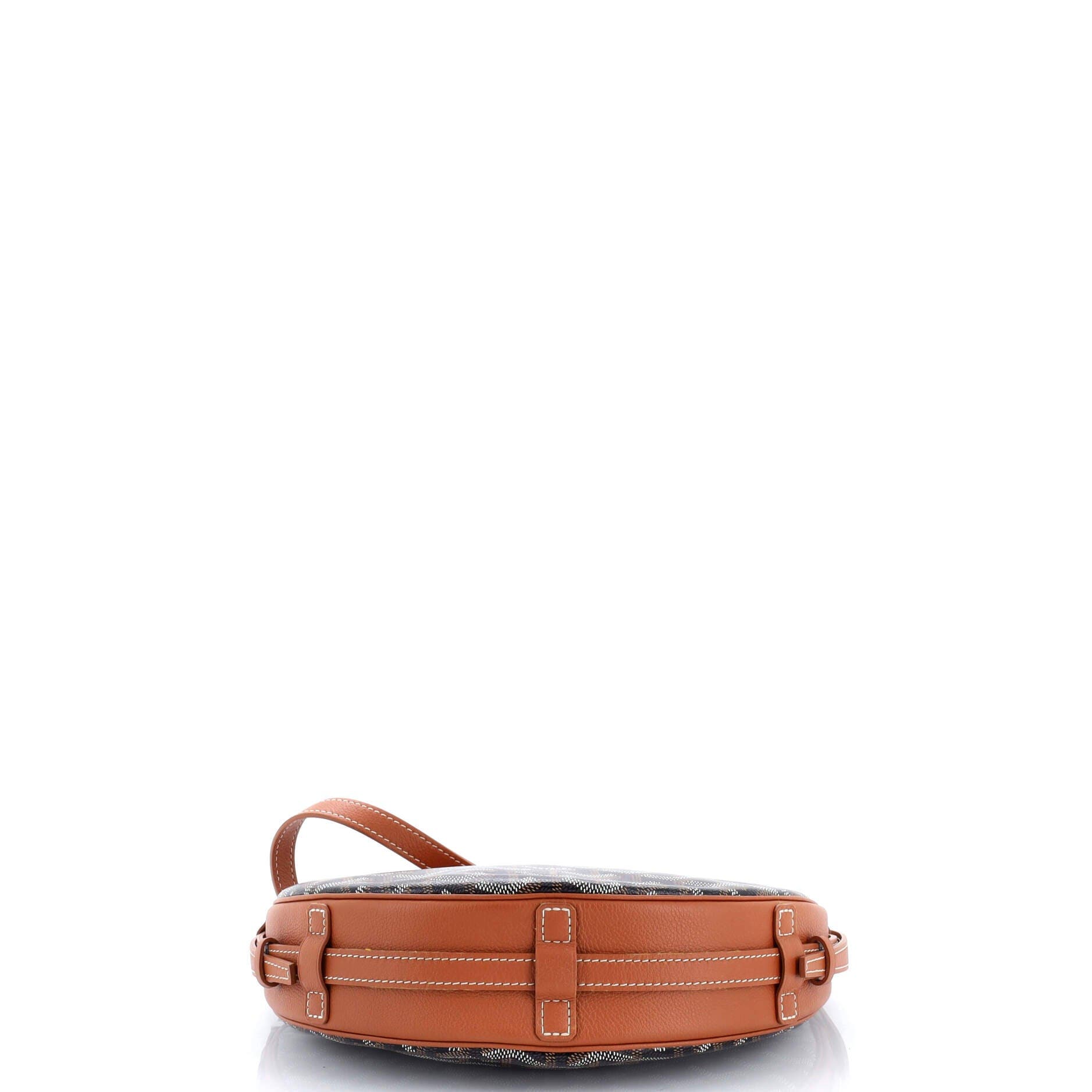 Pre-Owned Goyard Hirondelle Shoulder Bag Coated Canvas and Leather, Alternate, color, 