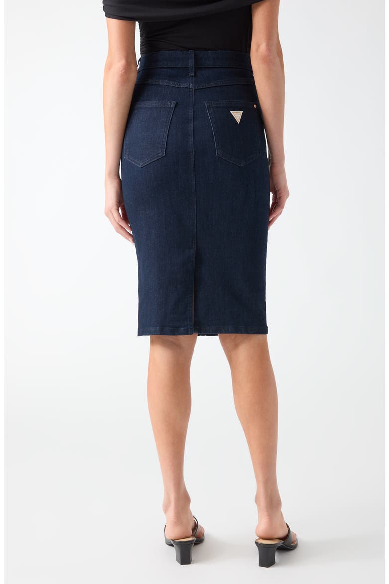 Riley Midi Pencil Skirt, Alternate, color, NAVY