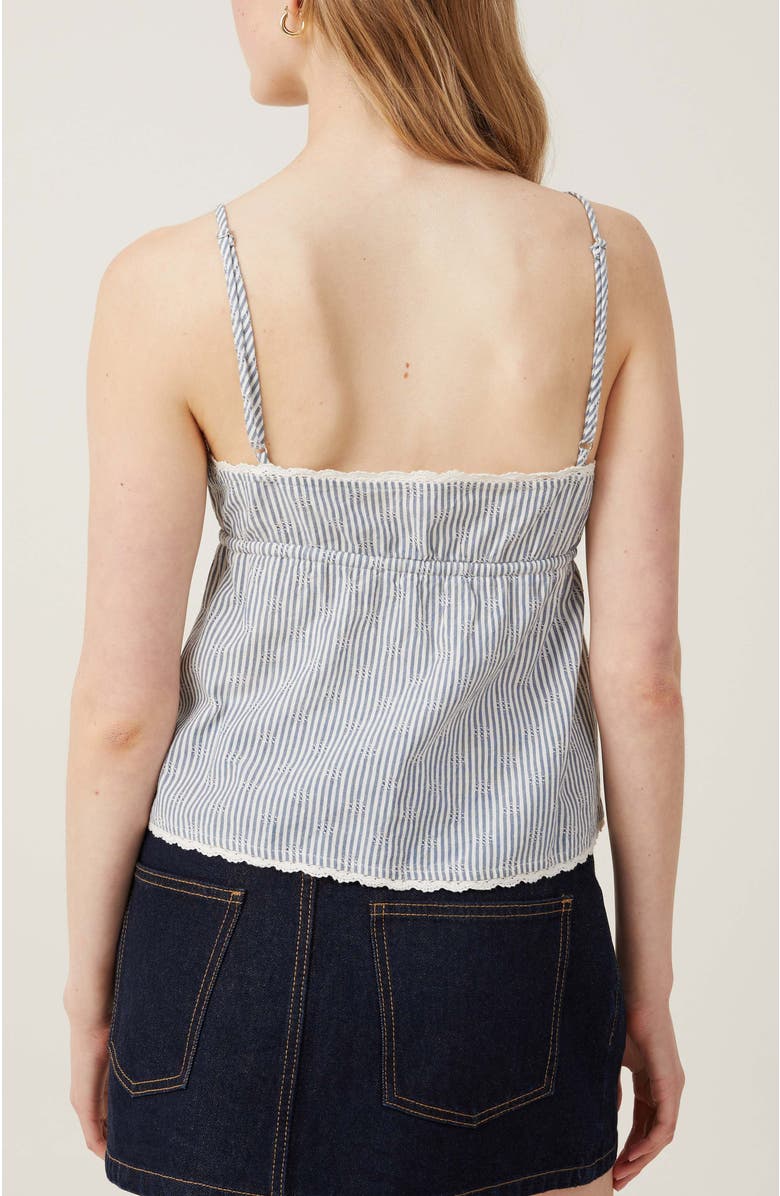 Cotton On Women's Cotton Lace Cami, Alternate, color,