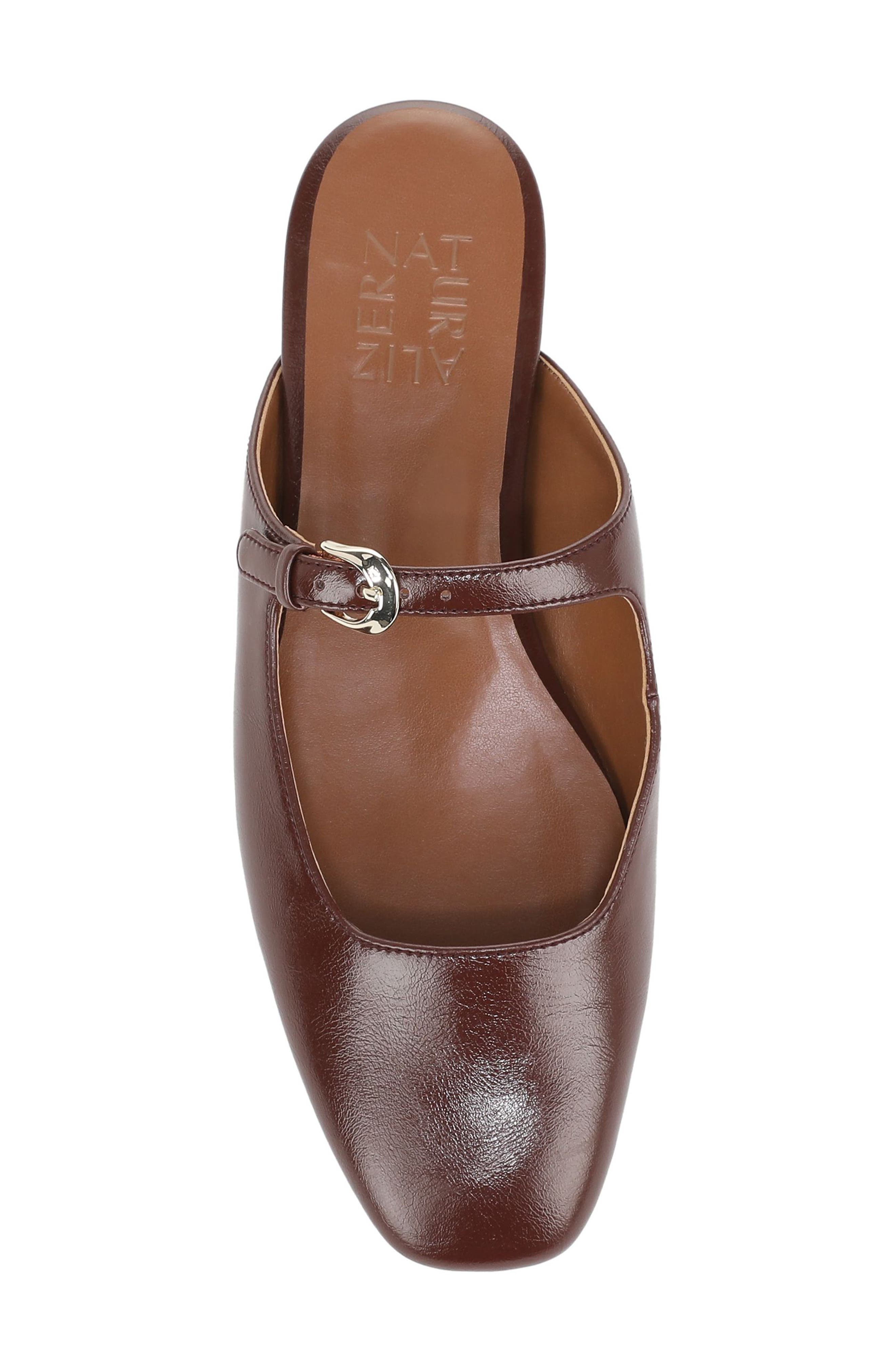 Naturalizer Apple Mary Jane Mule, Alternate, color, Brown