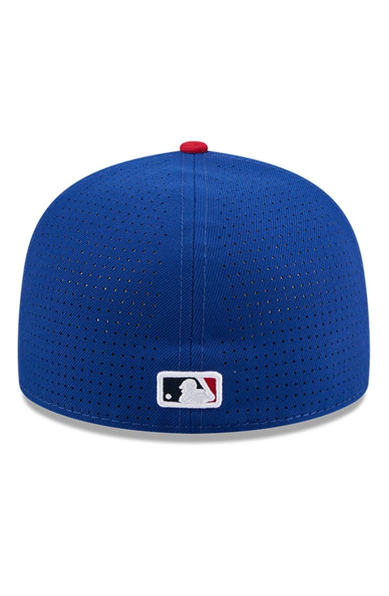New Era Men's New Era Blue/Red  St. Louis Cardinals 2025 MLB All-Star Game Workout Side Patch 59FIFTY Fitted Hat, Alternate, color, Blue