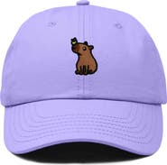 Dalix Capybara Embroidered Everyday Hat