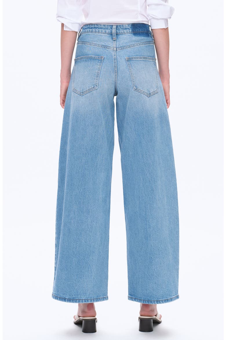 Daisy High Waist Wide Leg Jeans, Alternate, color, LIGHT BLUE