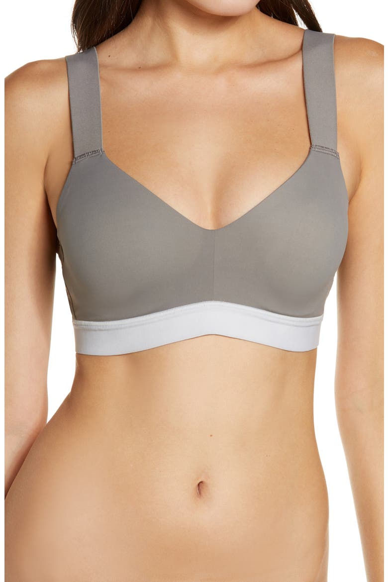 Dynamic Contour Underwire Sports Bra, Main, color, MINERAL / MINK