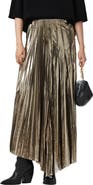 AllSaints Jax Pleated Maxi Skirt