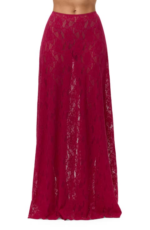 Lace Maxi Skirt