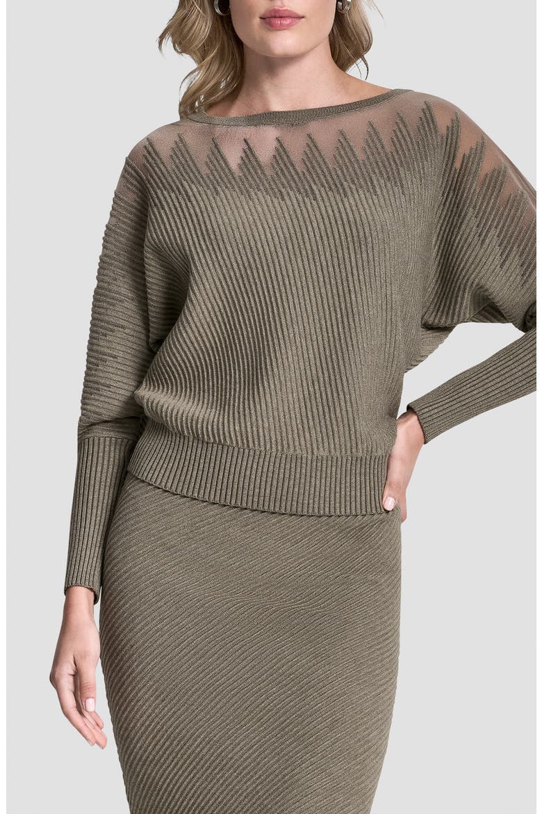 Illusion Rib Boatneck Sweater, Main, color, CITY TAUPE HEATHER