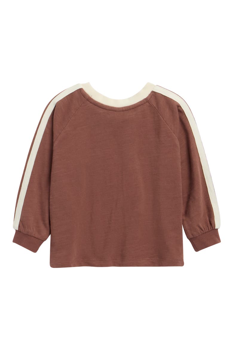 Relaxed Long Sleeve T-Shirt, Alternate, color, MULBERRY