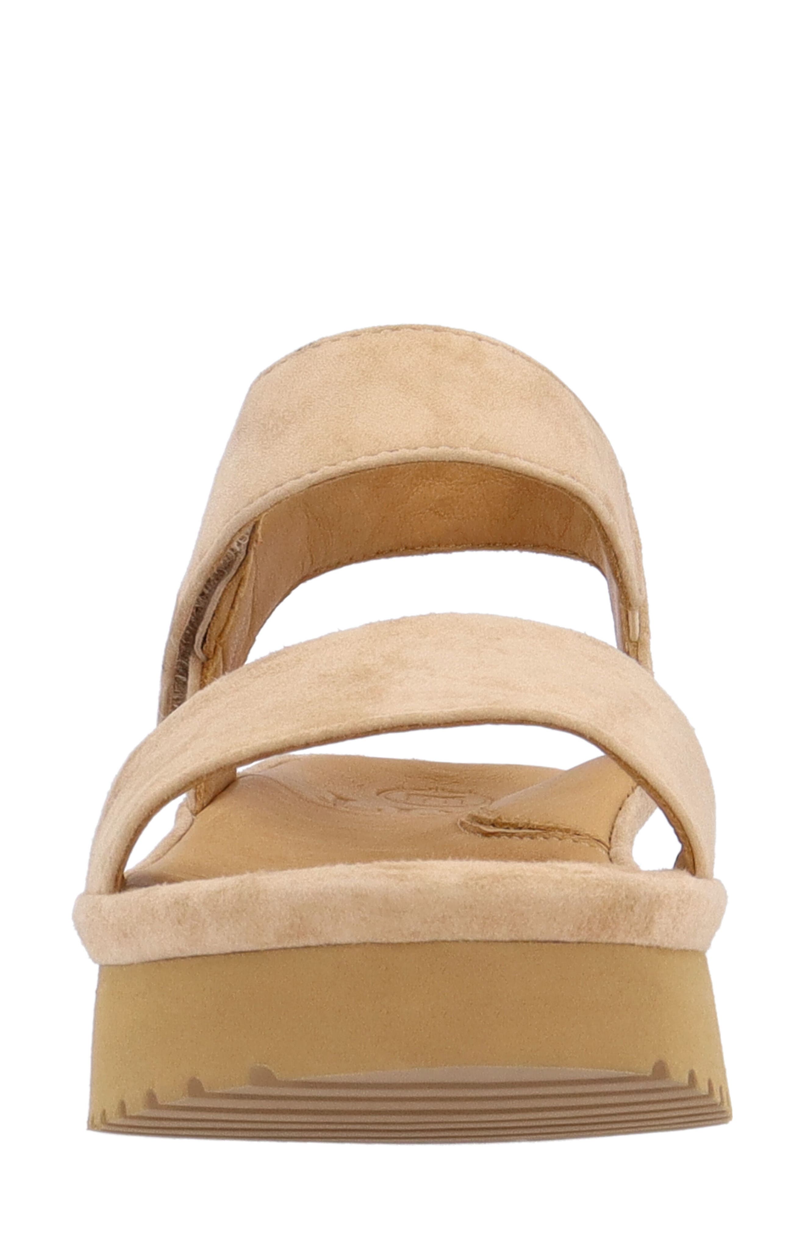 L'Amour des Pieds Abrilla Ankle Strap Sandal, Alternate, color, Beige