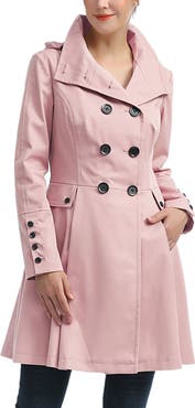 Kimi & Kai Women's Adele Hooded Trench Coat