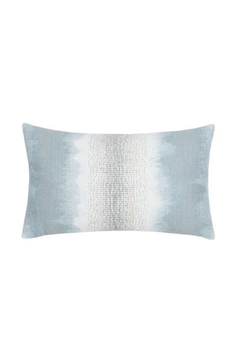 Resilience with chenille accents Indoor & Outdoor Woven Accent Pillow