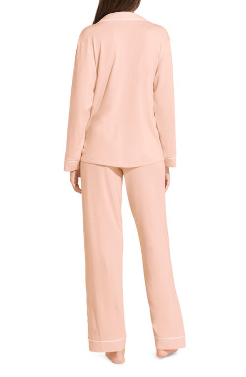 Eberjey Gisele Long Pajamas In Pink