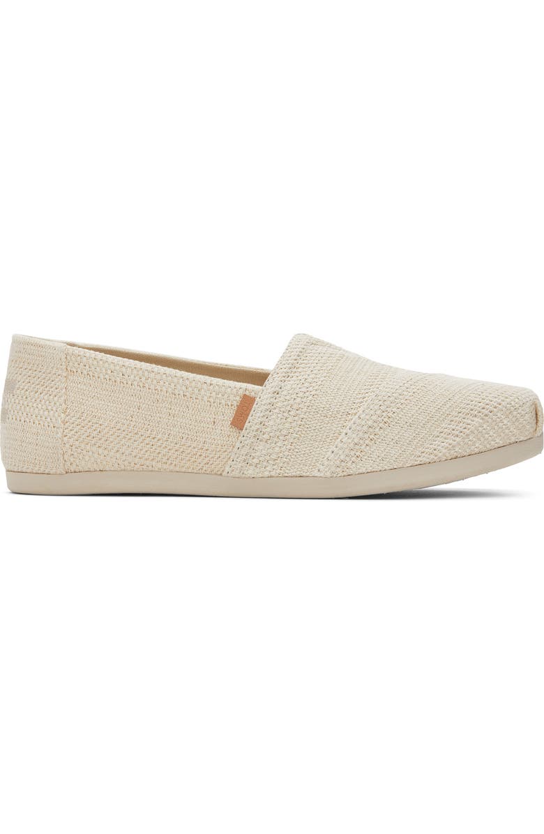 TOMS Alpargata Slip-On, Alternate, color, Natural