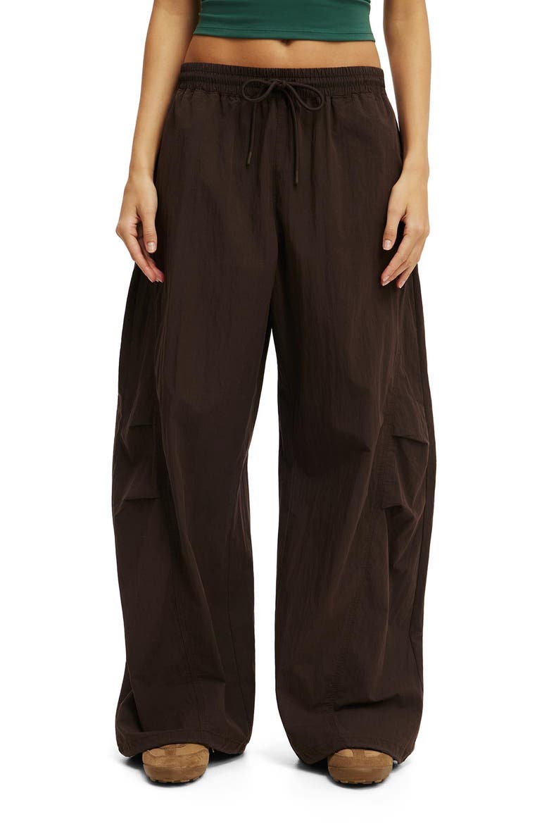 Women's Active Woven Balloon Pant, Main, color, French Roast