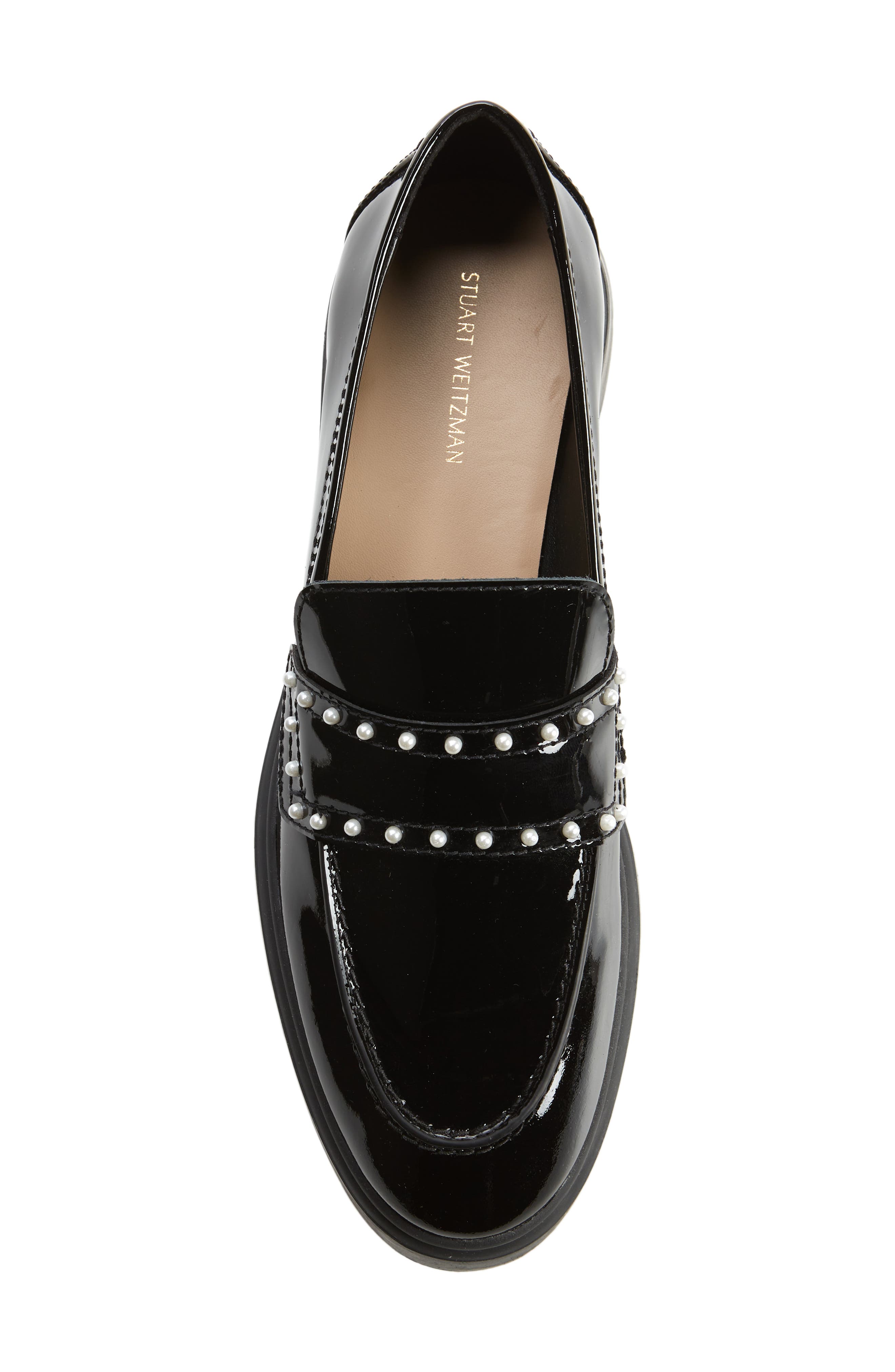Stuart Weitzman Darcy Loafer, Alternate, color, Black